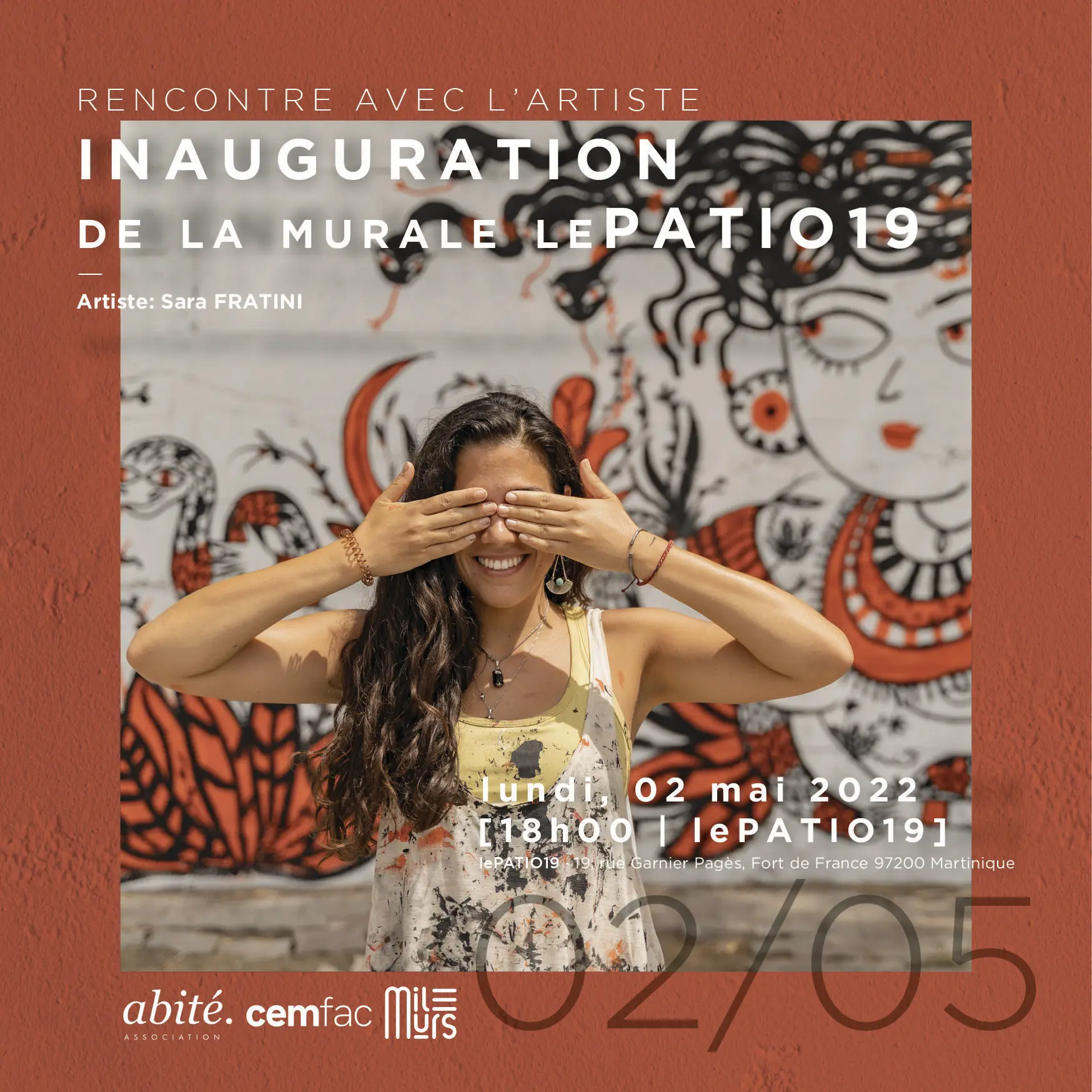 AFFICHE INAUGURATION MURALE